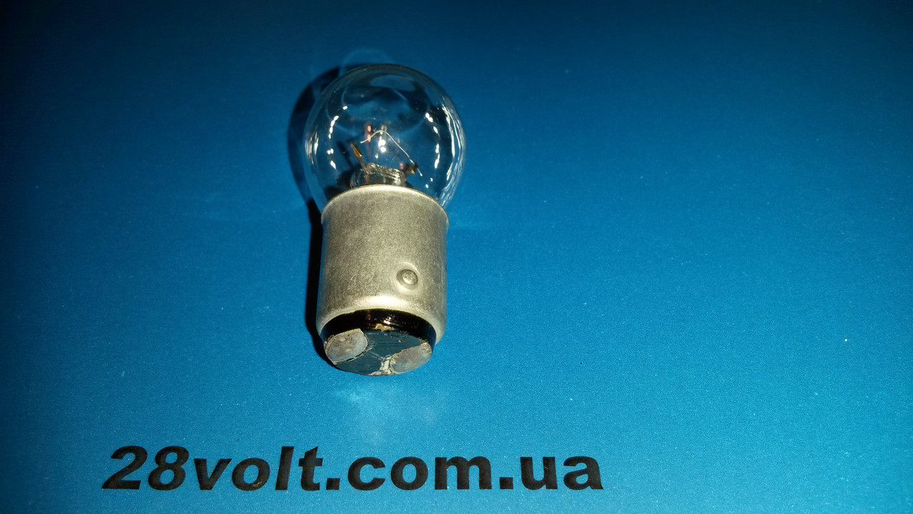 Лампа СМ 26-15 (СМ-16) цоколь B15d/18