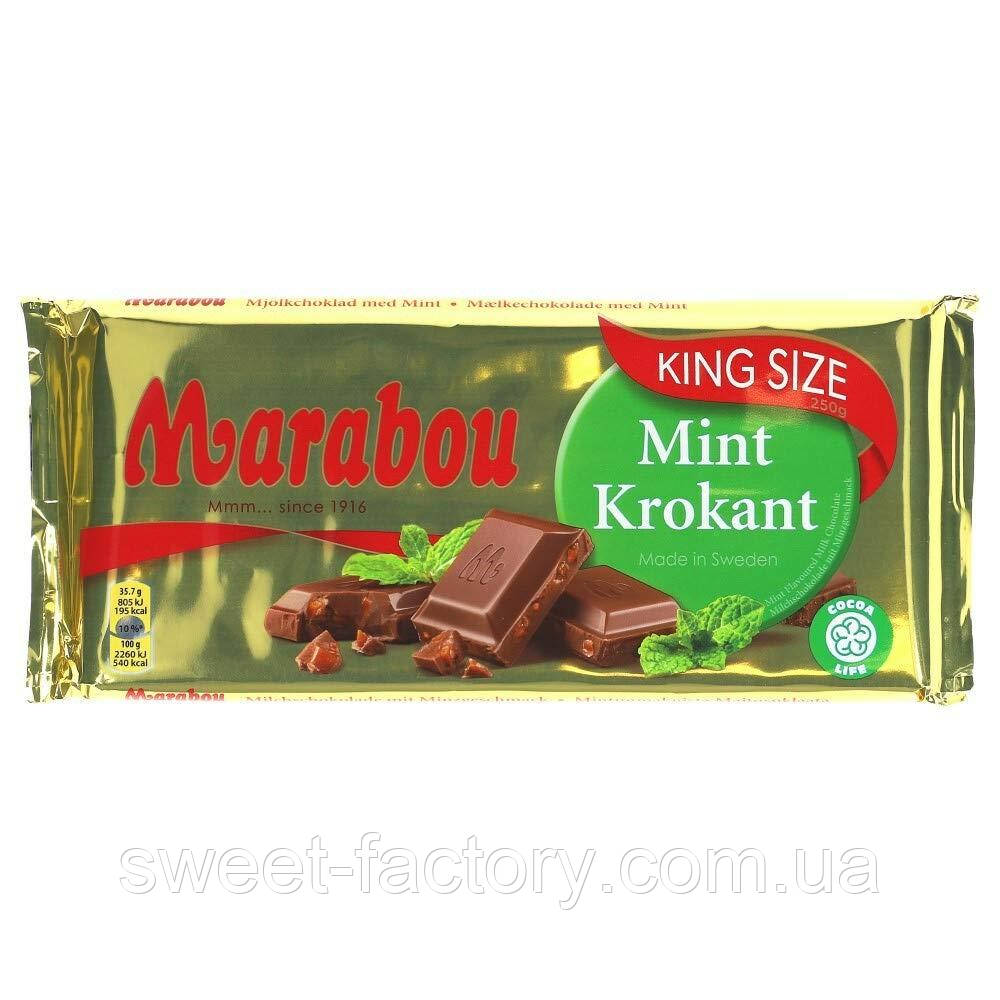 Marabou Mint Krokant 250 g