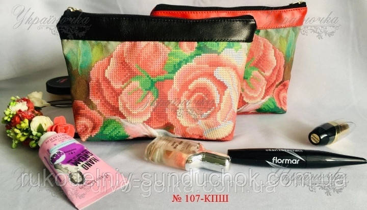Пошита косметичка під вишивку бісером або нитками ТМ Україночка 107-КПШ, фото 1