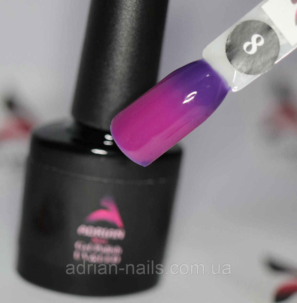 Термо Гель-лак Adrian Nails 10ml — No8, фото 1