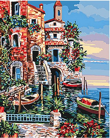 Картина по номерам Южные цвета