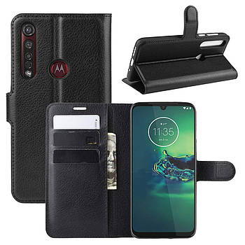 Чохол-книжка Litchie Wallet для Motorola Moto G8 Plus Black