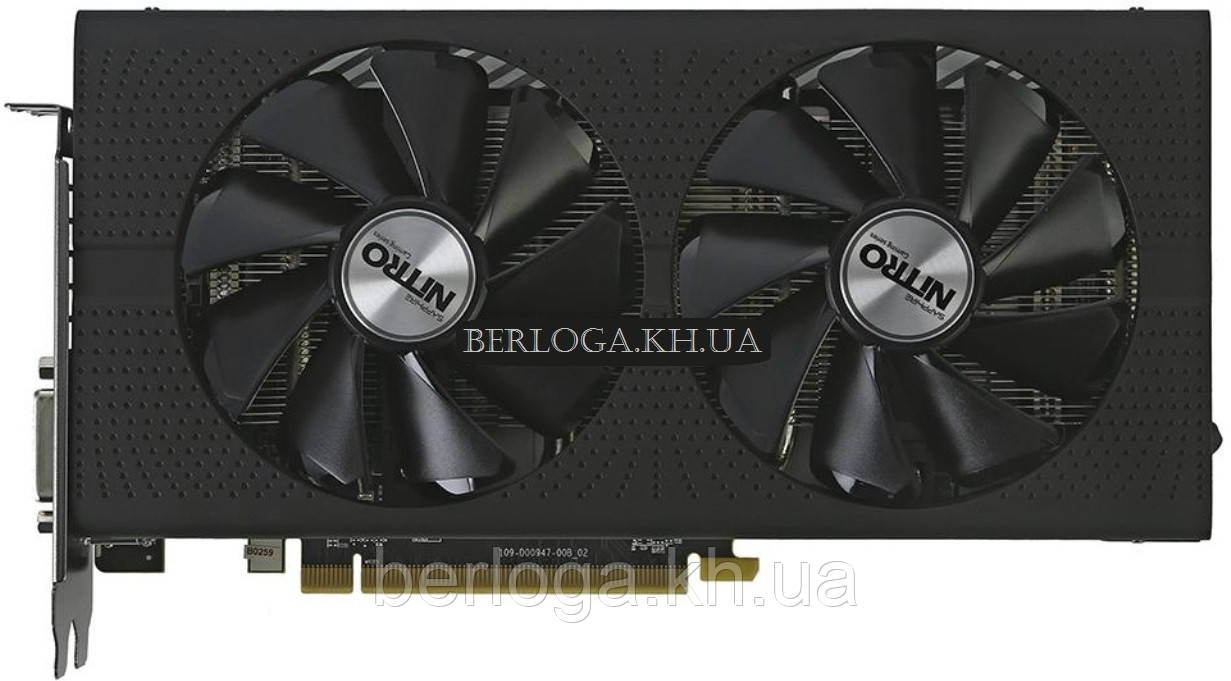 Sapphire Radeon RX 480 4G D5 OC NITRO+ (11260-02)