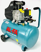 ✔️ Компресор AL-FA ALC02 _ 2.8 кВ _ 50л _ 280 l/min, фото 3