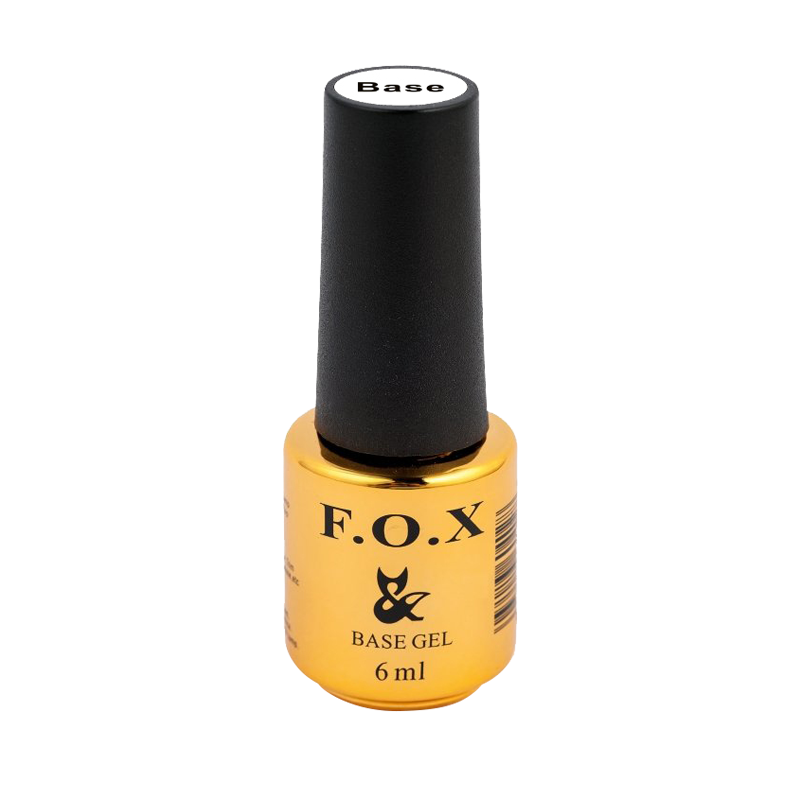 F.o.x Base Rubber — каучукове базове покриття 6 мл, фото 1