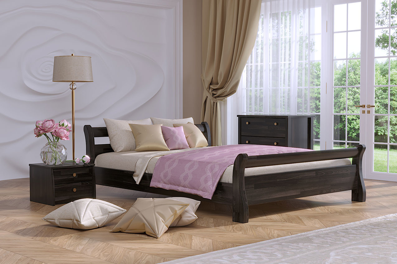 Ліжко дерев'яна Діана ТМ Естела