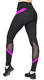 Спортивні лосини з утяжкою Лосини для фітнесу з високою посадкою Жіночі легінси для йоги, фото 2