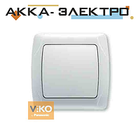 Выключатель 1-кл.белый ViKO Carmen 90561001