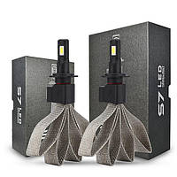 Комплект LED ламп із гнучким радіатором S7 H11 H8 6400 Lm