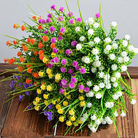 Штучний дрібноцвіт. Букет для дому та для вуличного використання (28 см), фото 2