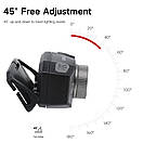 Налобний ліхтар Owtparkker B33 з зумом і датчиком руху + вбудований акумулятор 210LM, XP-G2+Red LED, USB, фото 5