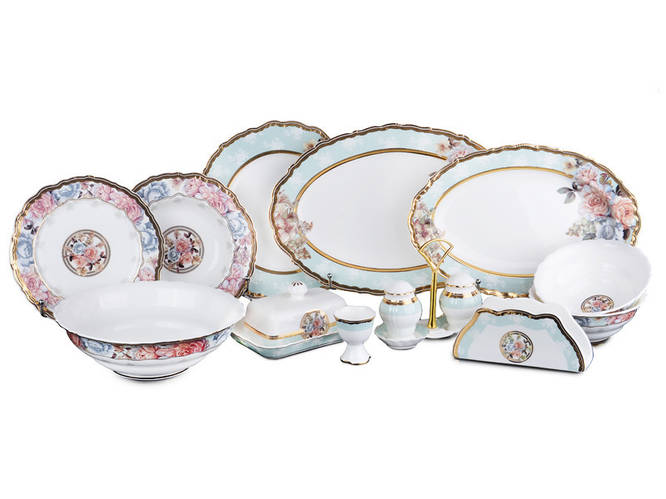 Столовый сервиз Lefard Нежная роза 27 пред 586-321 набор столовой ...