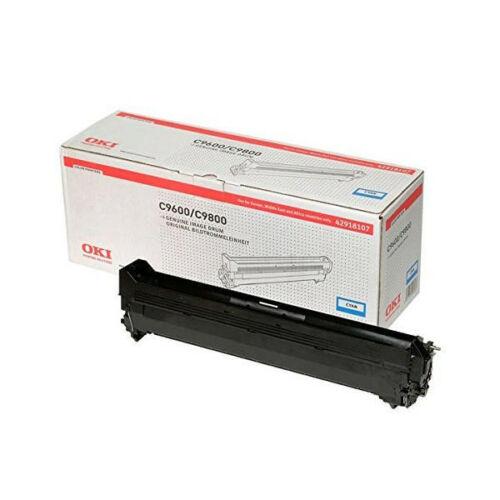 Драм-картридж 42918107 OKI C9600/ С9800 голубой оригинальный