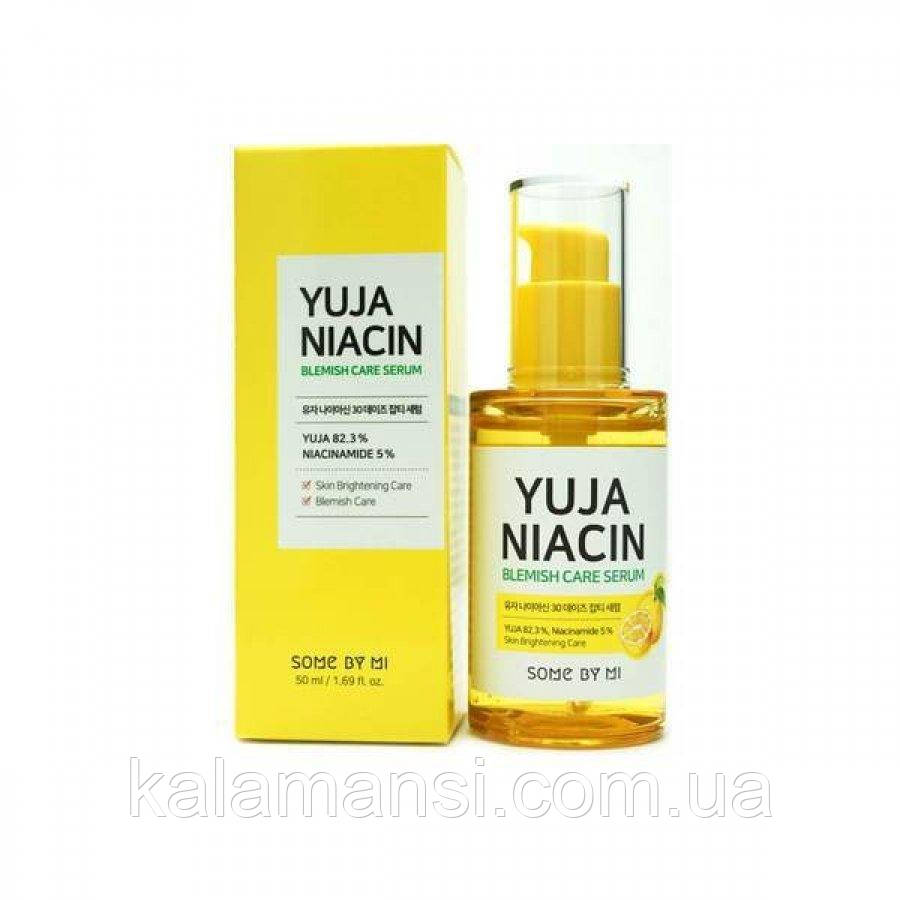 Освітлювальна сироватка з екстрактом юдзу Some By Mi Yuja Niacin Blemish Care Serum 50 мл