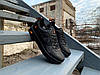 Чоловічі кросівки Nike Air Force 1 Black/Orange чорні з помаранчевим, фото 7