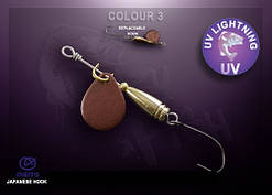 Crazy Fish Обертова блешня BEAGLE-1.5g #3-MBZ