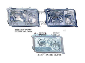 Фара права на Mercedes мерседес W124