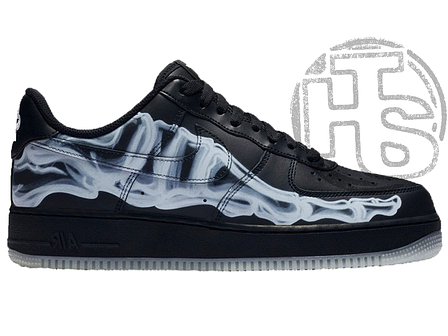 Чоловічі кросівки Nike Air Force 1 Low Black Skeleton BQ7541-001, фото 1