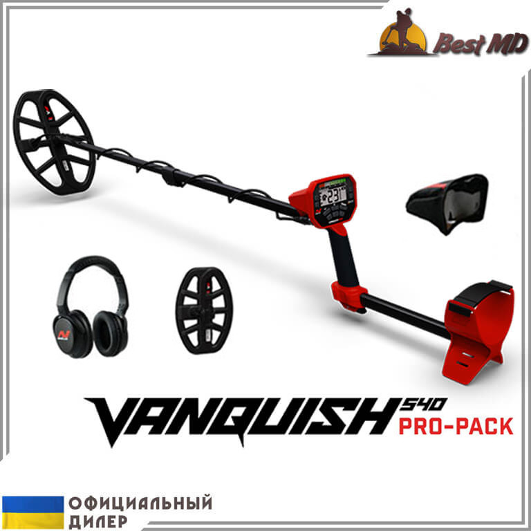 Металлоискатель Minelab Vanquish 540 Pro Pack | Магазин Best MD