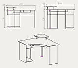 Стіл комп'ютерний "СУ - 8", фото 2