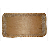 Плетені лотки кошика з лози для магазину, пекарень, фото 5