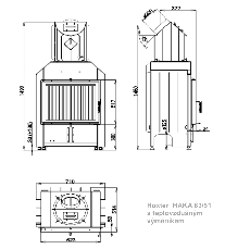 Акція! Камінна топка Hoxter 63/51 мм (Німеччина) Офіційна гарантія., фото 3