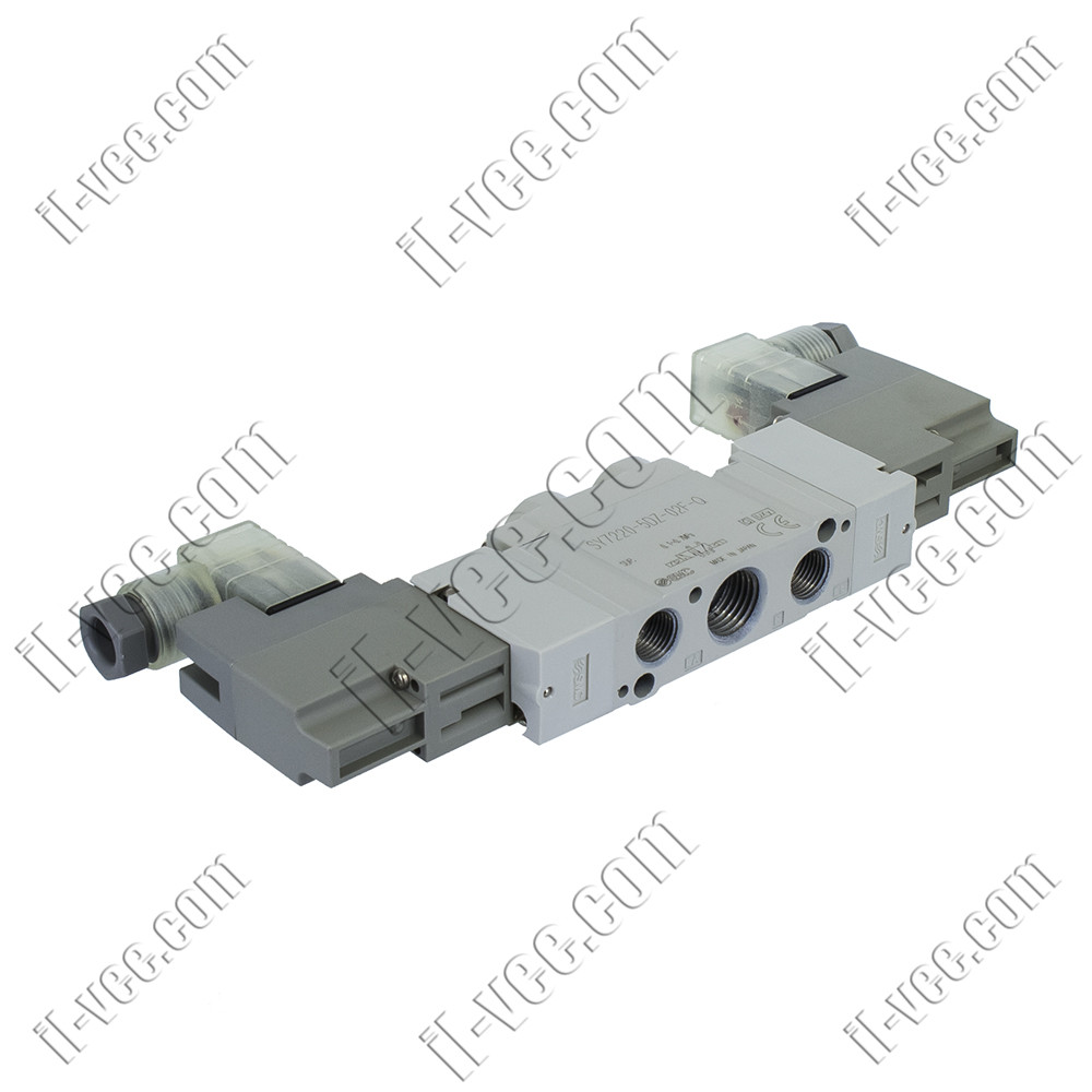 Пневморозподілювач SMC SY7220-5DZ-02F-Q, 5/2, 24VDC
