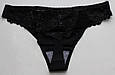 Труси жіночі безшовні стринги з мереживом Dona lacy, фото 10