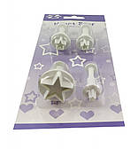 Плунжер кондитерський Зірочки з 4-х