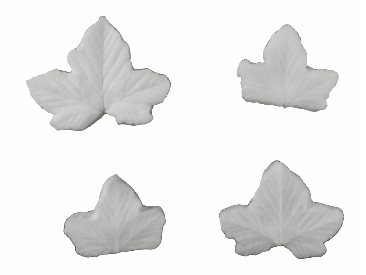 Силіконовий вайнер "Листочки полуниць"