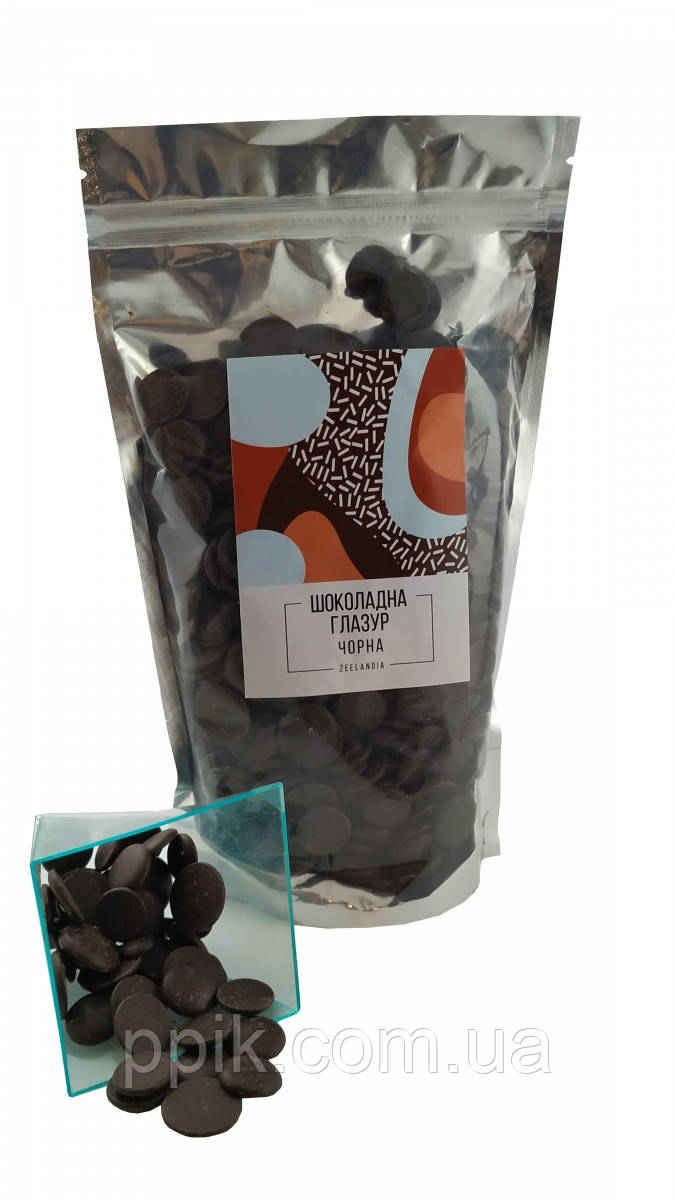 Шоколадная глазурь черная Zeelandia 12 кг - фото 1 - id-p891658359