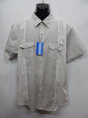 Чоловіча сорочка з коротким рукавом Okay (018КР) р. 52