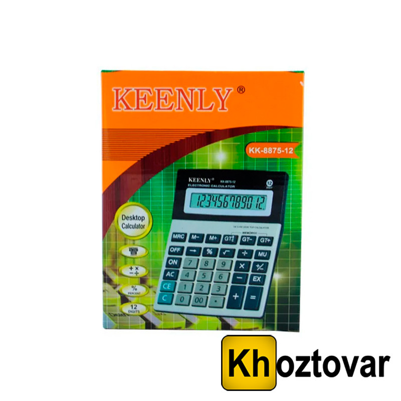 Настільний калькулятор Keenly KK 8875-12