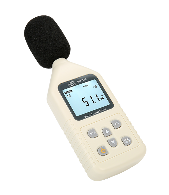 BENETECH GM1358 Цифровой шумомір А/С, вимірювач рівня шуму