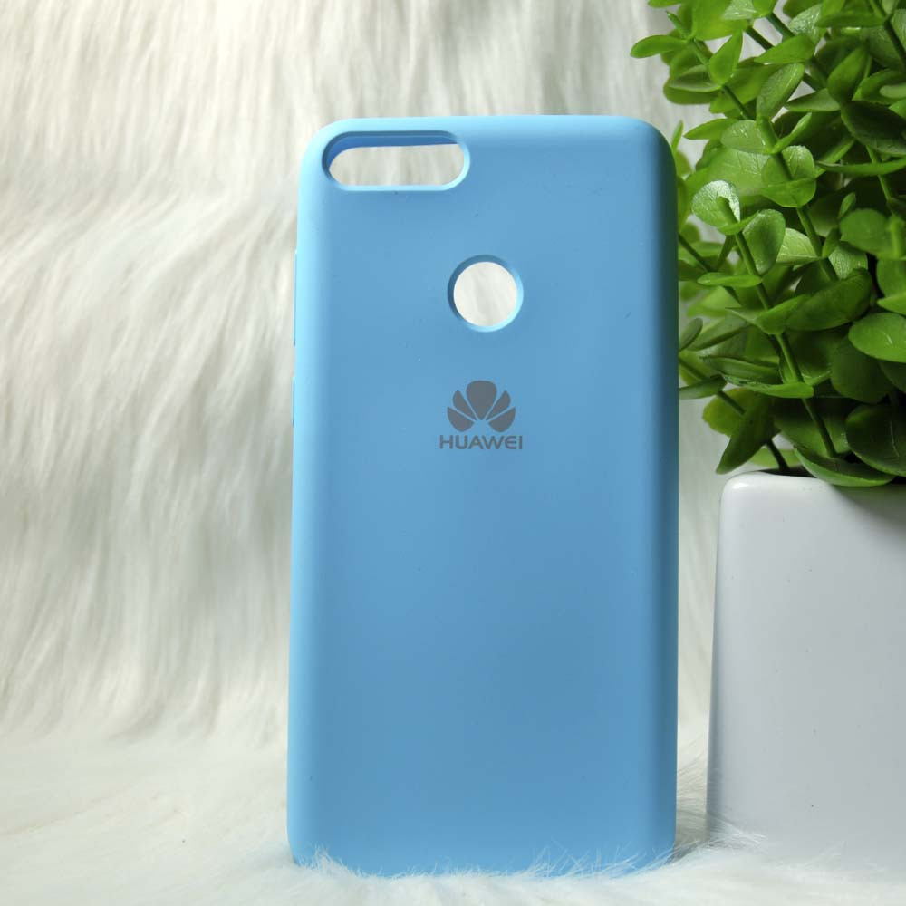 Силіконовий чохол Original Silicone case Huawei P Smart Blue (синій)