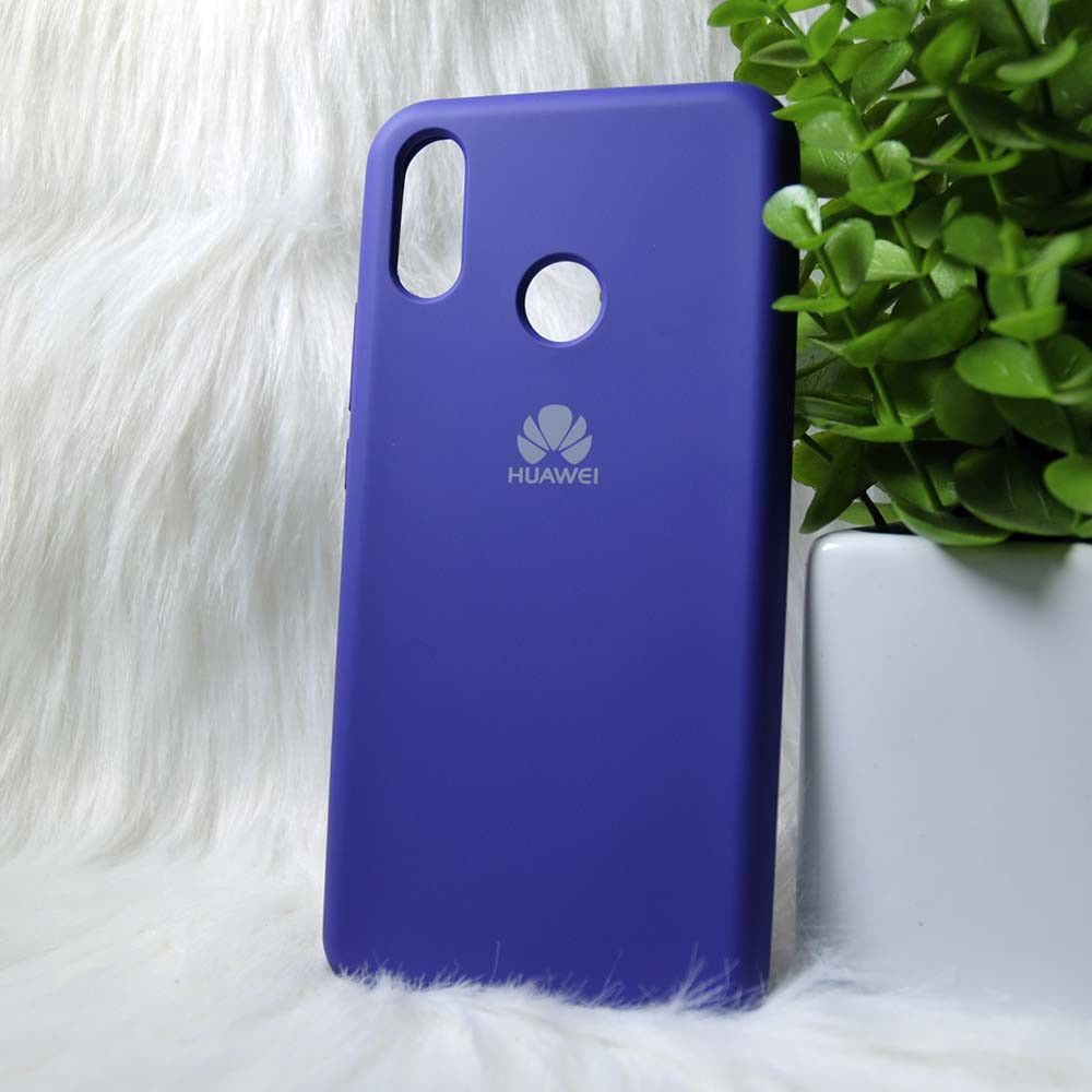 Силіконовий чохол Original Silicone case Huawei P Smart Plus Violet (фіолетовий)