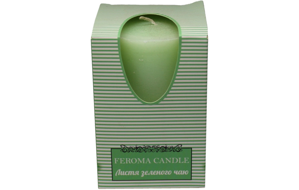 Ароматизований циліндр Проміс-Плюс FEROMA CANDLE Листя зеленого чаю