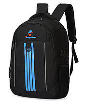 Великий місткий рюкзак зі смужками Унісекс, фото 5