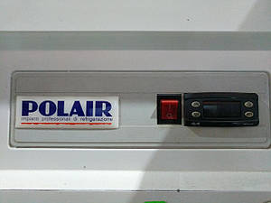 Холодильна шафа Polair 700 л. Шафа глусту бу. Холодильник торговий бу