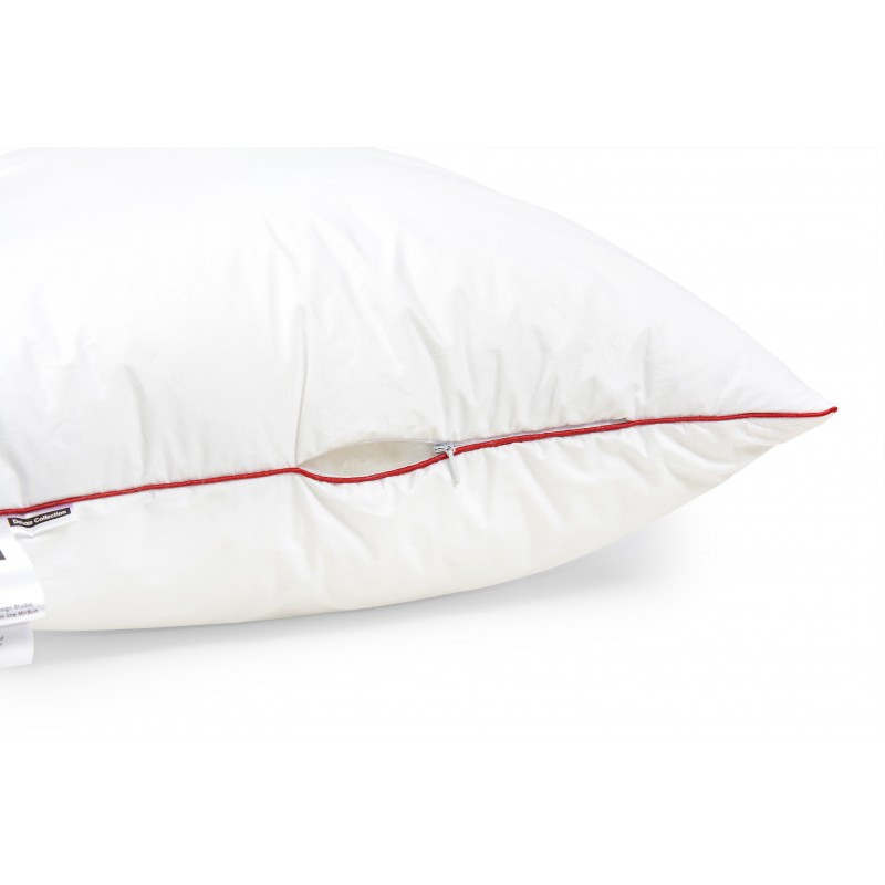 Подушка бамбукова 60х60 DeLuxe 0416 м'яка на змійці