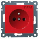 Розетка DATA з центральним з/до Lumina-2 червоний
