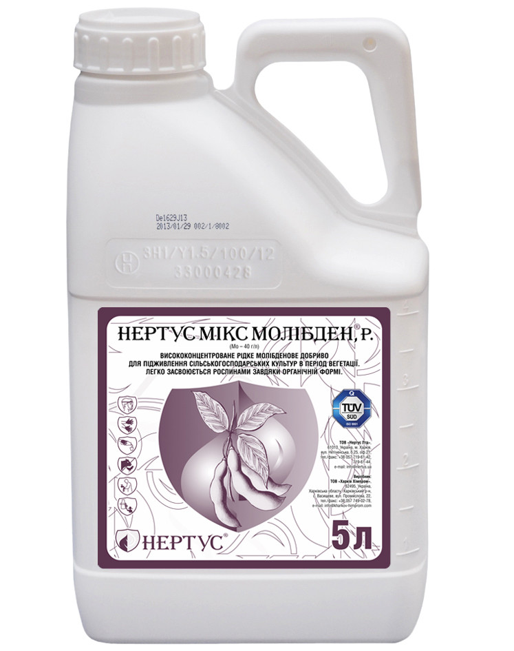 Добриво Мікс Молібден Нертус - 5 л