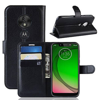 Чохол-книжка Litchie Wallet для Motorola Moto G7 Play Black