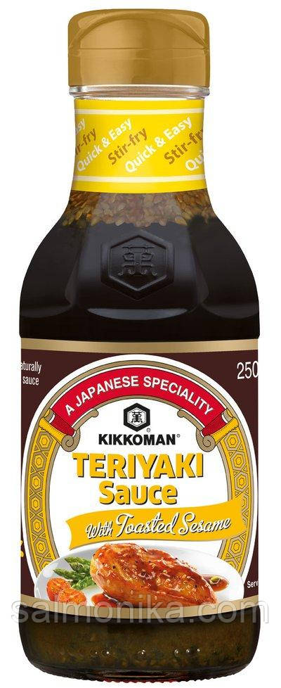Соус-маринад Kikkoman Teriyaki з смаженим кунжутом