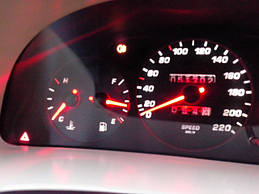 Пересвет приладів Daewoo Lanos