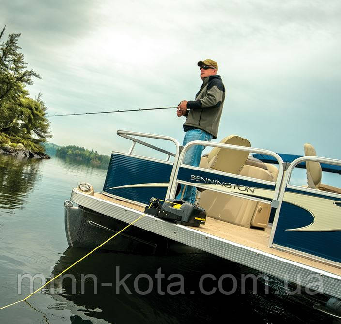 Комплект якорная лебедка Minn Kota Pontoon DeckHand 40 (1810141)+ кнопка дистанционного управления + крепление - фото 7 - id-p144486917