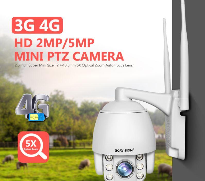 Камера зовнішня Boavision HX-4G50M24AS sim-карта 3G 4G 5X Zoom, фото 1