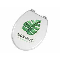 Сидіння на унітаз Bathlux "Green Leave" 50510