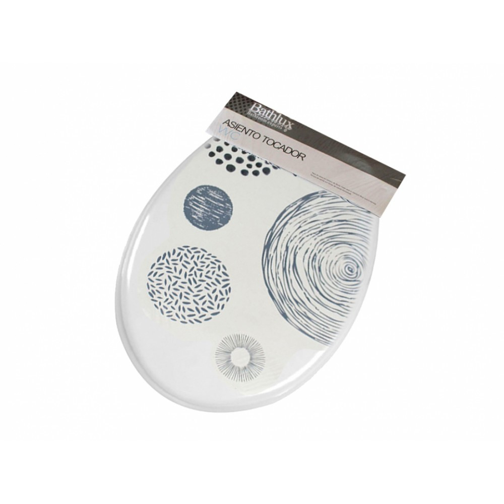 М'яке сидіння на унітаз Bathlux "Flor de porcelana soft" 50523