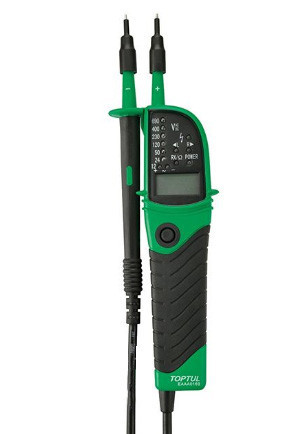 Тестер напруги мультифункціональний з цифровим дисплеєм 12~690V AC/DC TOPTUL EAAA0169 (Тайвань)